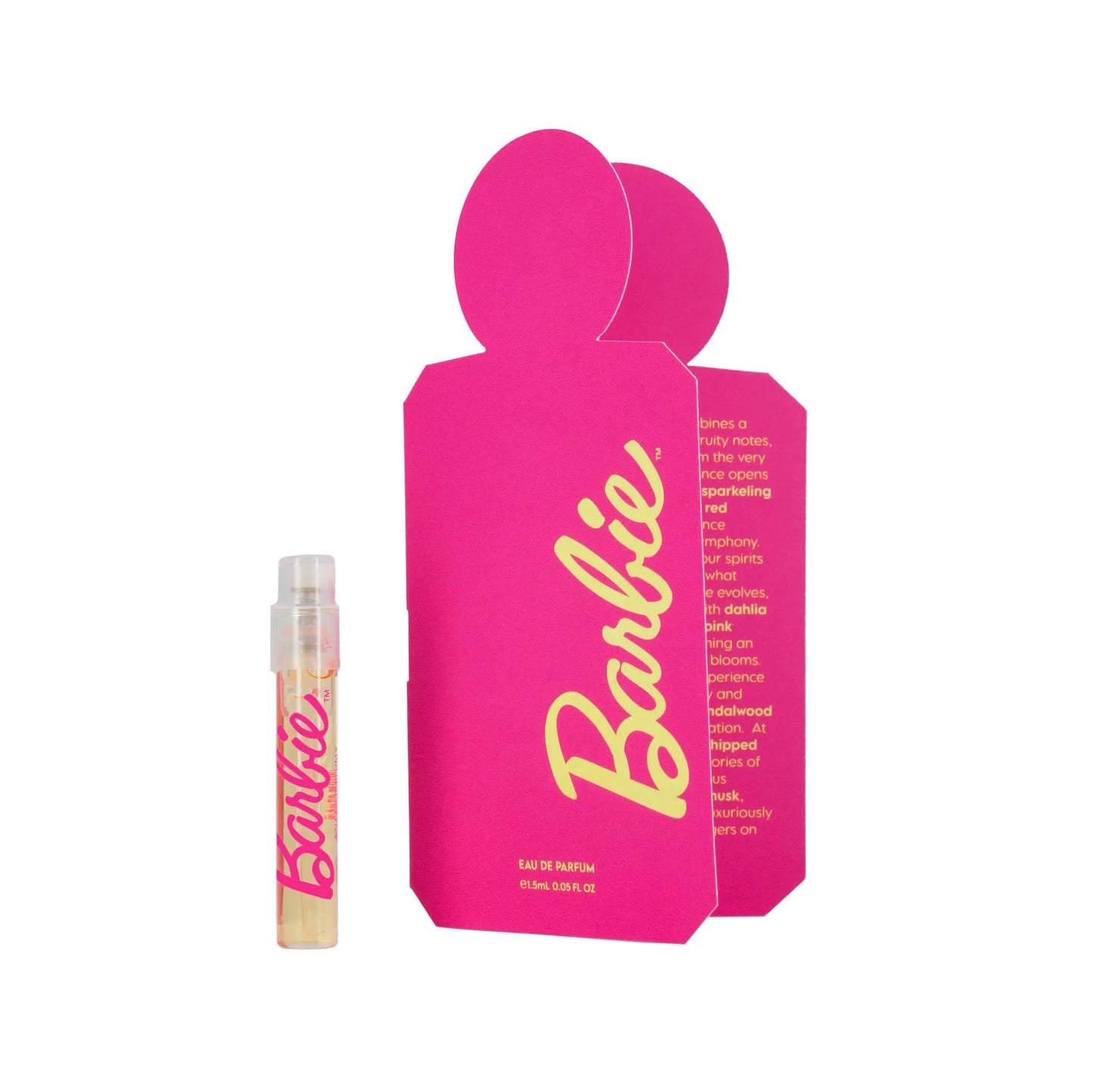 Barbie Eau de Parfum fragrance sample
